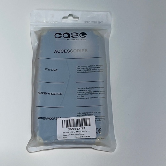 Brand New iPhone 12 Pro Max Case Love Lips Bullet Design - Picture 6 of 7